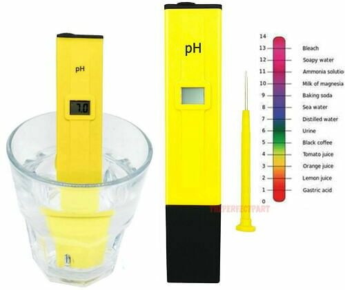 mcp healthcare Ph Meter High Quality Water Quality Tester with 0-14 Measurement Range Digital pH Meter image 1