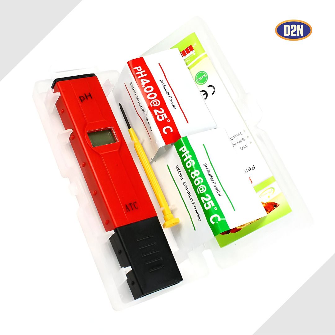 Hanna Digital Pocket pH Meter 0–14 Water-Soil-Aquarium & Hydroponic pH Tester 8 Digital pH Meter