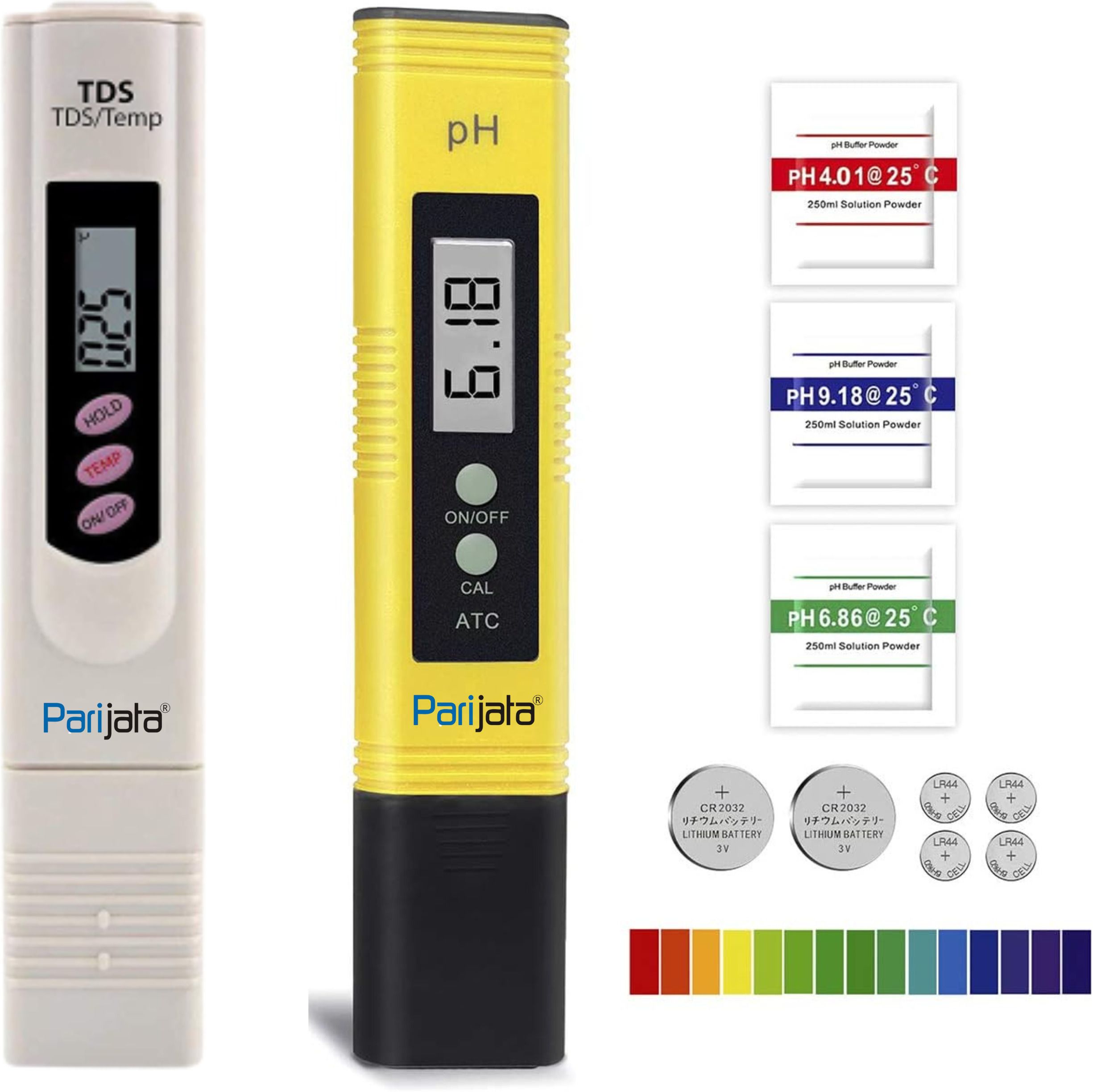 parijata Digital TDS Meter, Temp. and PH Meter combo for water testing for commercial use Digital pH Meter-picture-28