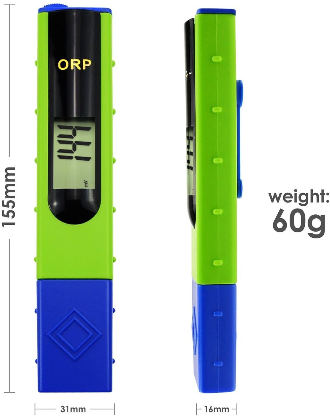 kerro ORP REDOX TESTER -1999~1999mV, 1-Point Calibration,Oxidation Reduction Potential pH Testers-picture-31