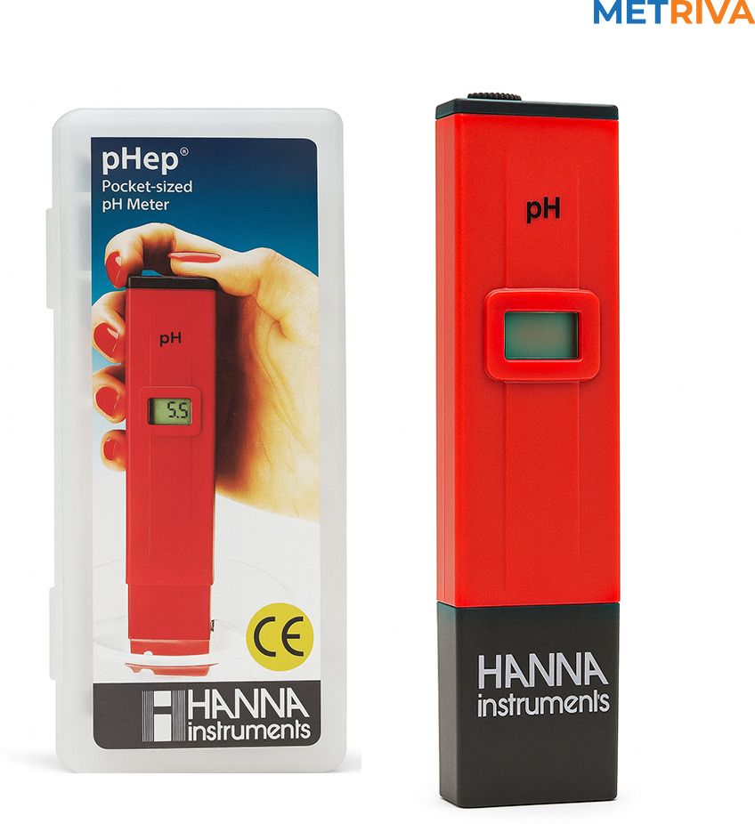 Hanna Digital Pocket pH Meter 0–14 Water-Soil-Aquarium & Hydroponic pH Tester 02 Digital pH Meter-image-29