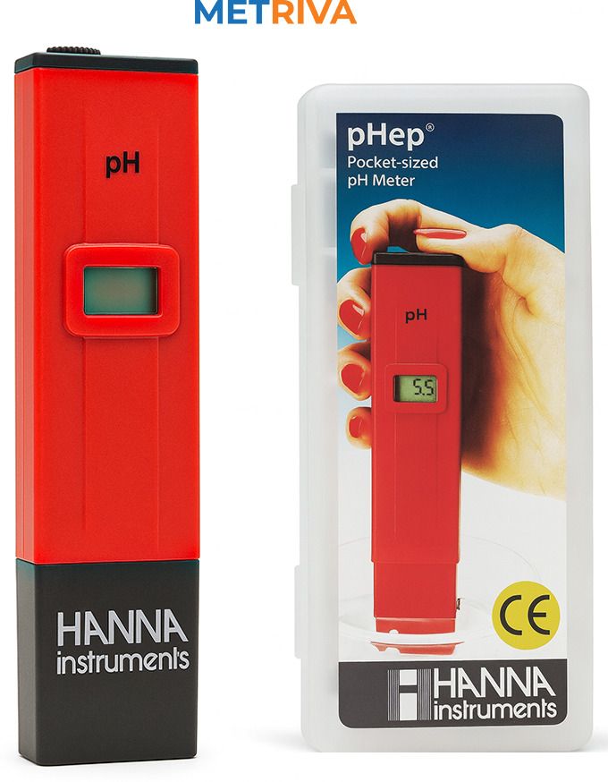 Hanna Digital Pocket pH Meter 0–14 Water-Soil-Aquarium & Hydroponic pH Tester 10 Digital pH Meter-image-24