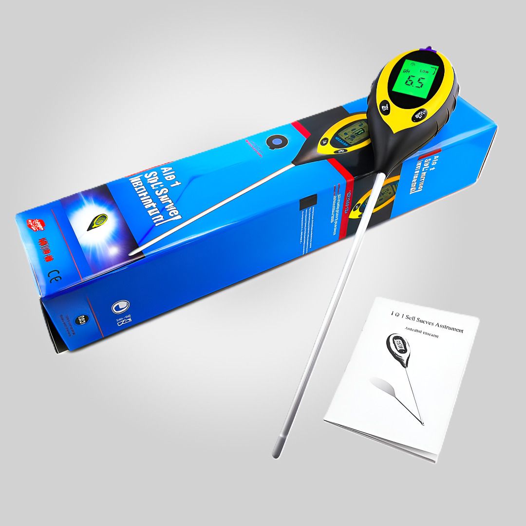 4 in 1 Digital Soil Meter Moisture Temperature Tester for Plant Soil Test 010 Soil PH Meter-image-21