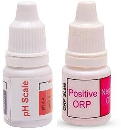 pH DROP & ORP Testing Liquid Bottle (Positive/Negative/Alkaline Levels) pH Testers