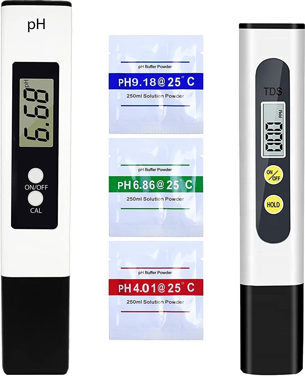 Imported Digital PH Meter & TDS Meter Combo for Water Quality Testing Digital pH Meter