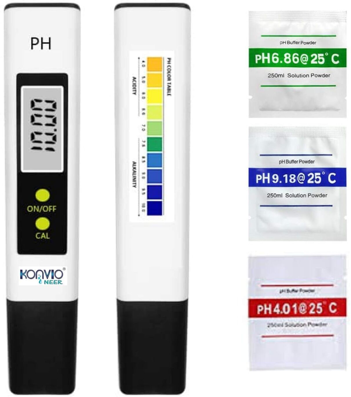 Pen Type pH Test Meter ± 0.1pH High Accuracy test kit Digital pH Meter-image-47