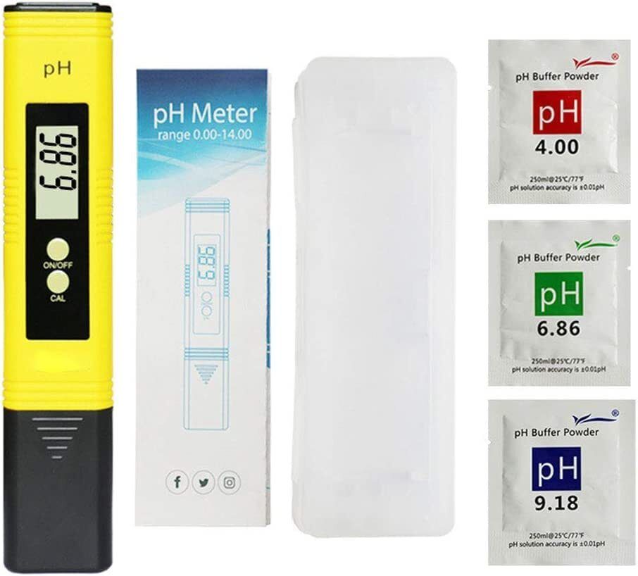 PH Meter - 0-14 PH Measurement Range PH Tester pH Testers