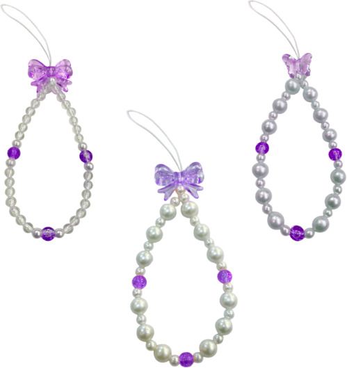 iCopertina Phone Charm Chain Strap Beads & Pearls for Girls Stylish OC-PACK OF C08-C15-C16 Phone Charm-image-27