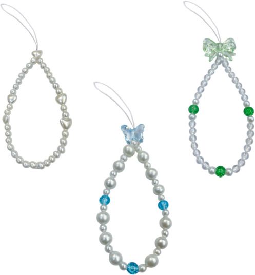 iCopertina Phone Charm Chain Strap Beads & Pearls for Girls Stylish OC-PACK OF C01-C06-C11 Phone Charm-image-40