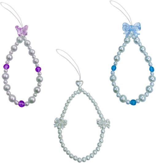 iCopertina Phone Charm Chain Strap Beads & Pearls for Girls Stylish OC-PACK OF C15-C22-C23 Phone Charm-image-32
