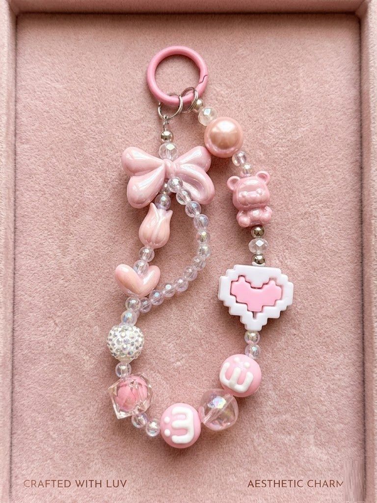 CASECULT CHARM PINK Phone Charm-image-29