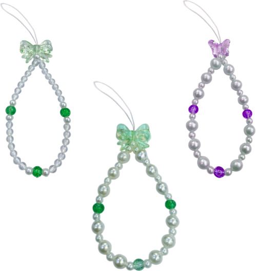 iCopertina Phone Charm Chain Strap Beads & Pearls for Girls Stylish OC-PACK OF C06-C15-C28 Phone Charm-image-25