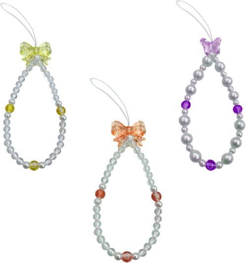 iCopertina Phone Charm Chain Strap Beads & Pearls for Girls Stylish OC-PACK OF C05-C15-C35 Phone Charm-image-24