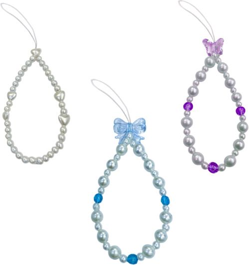 iCopertina Phone Charm Chain Strap Beads & Pearls for Girls Stylish OC-PACK OF C01-C15-C22 Phone Charm-image-20