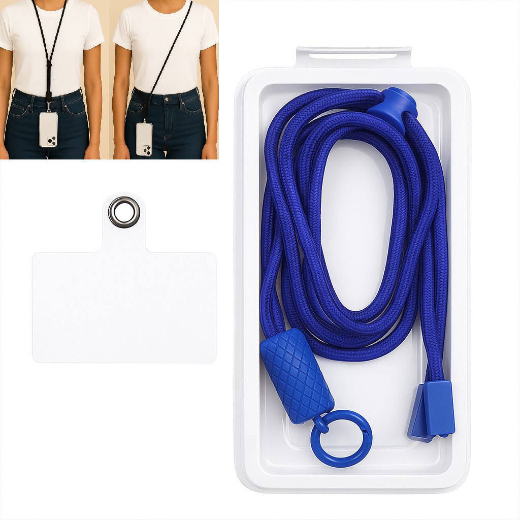 IshanyaLiving 1 piece Universal Adjustable Crossbody Mobile Lanyard with patch Phone Charm-picture-12