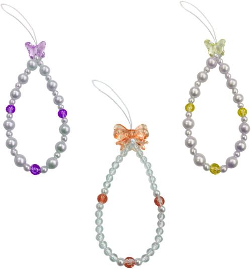 iCopertina Phone Charm Chain Strap Beads & Pearls for Girls Stylish OC-PACK OF C15-C17-C35 Phone Charm-image-38