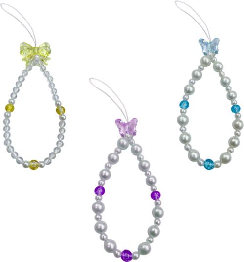iCopertina Phone Charm Chain Strap Beads & Pearls for Girls Stylish OC-PACK OF C05-C11-C15 Phone Charm-image-8