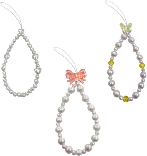 iCopertina Phone Charm Chain Strap Beads & Pearls for Girls Stylish OC-PACK OF C01-C17-C34 Phone Charm-image-48