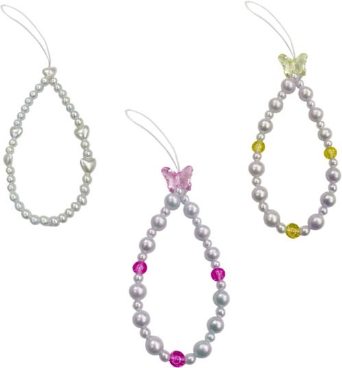 iCopertina Phone Charm Chain Strap Beads & Pearls for Girls Stylish OC-PACK OF C01-C17-C30 Phone Charm-image-45