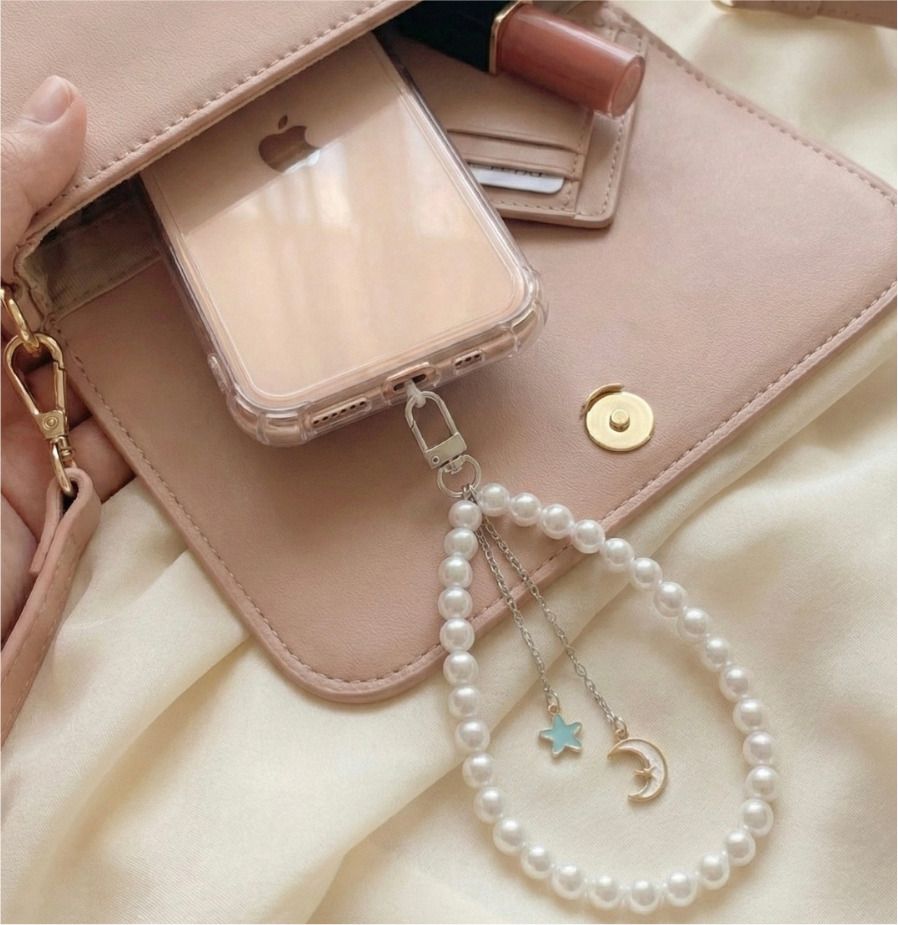 Shachitra Aura Ivory Moon & Star Phone Charm-image-32