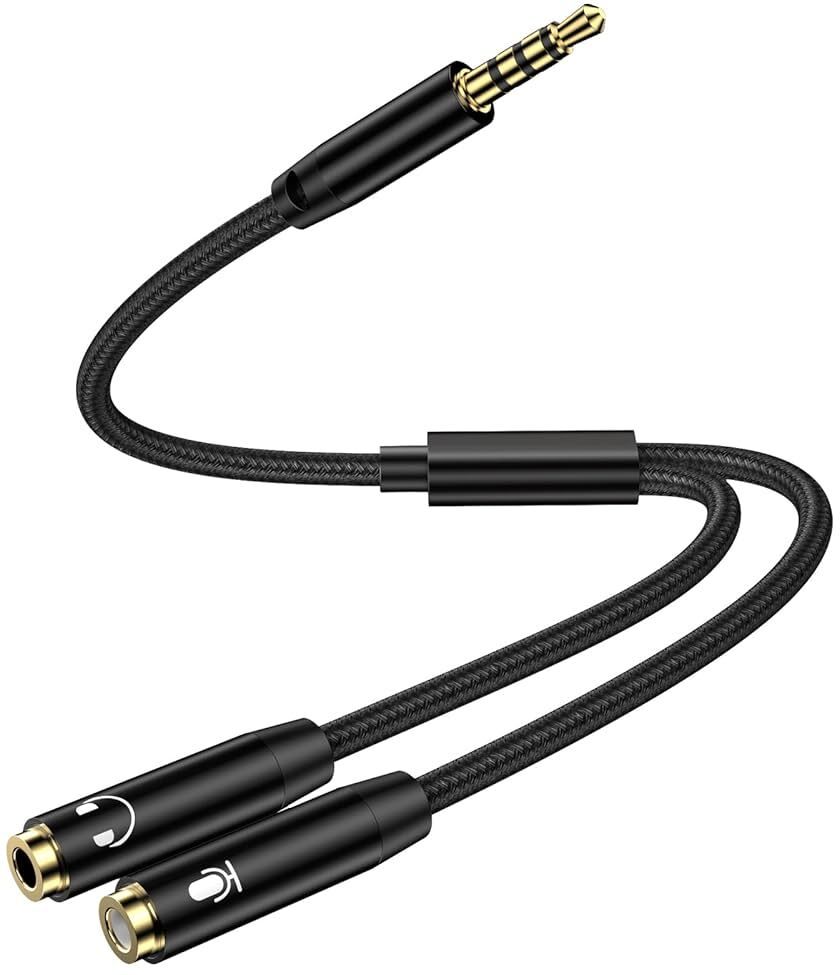 IMMUTABLE Multicolor RME-Audio Jack 3.5 mm Male to 2 Female Y Splitter Cable AZZ19 Phone Converter-image-28
