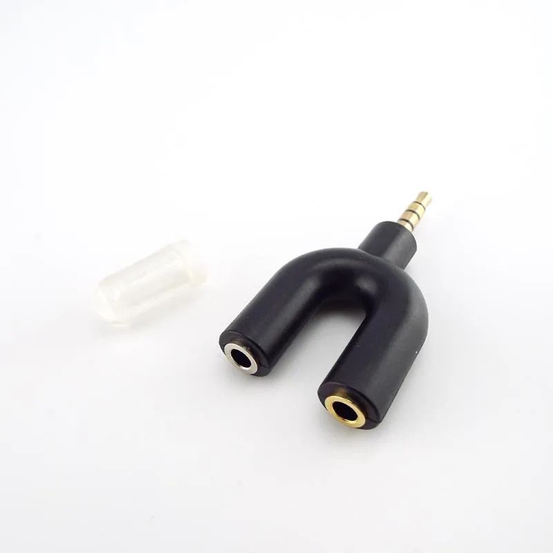 IMMUTABLE Multicolor RME-New U Shape Audio Jack to Headphone Converter ZVV7 Phone Converter-image-40