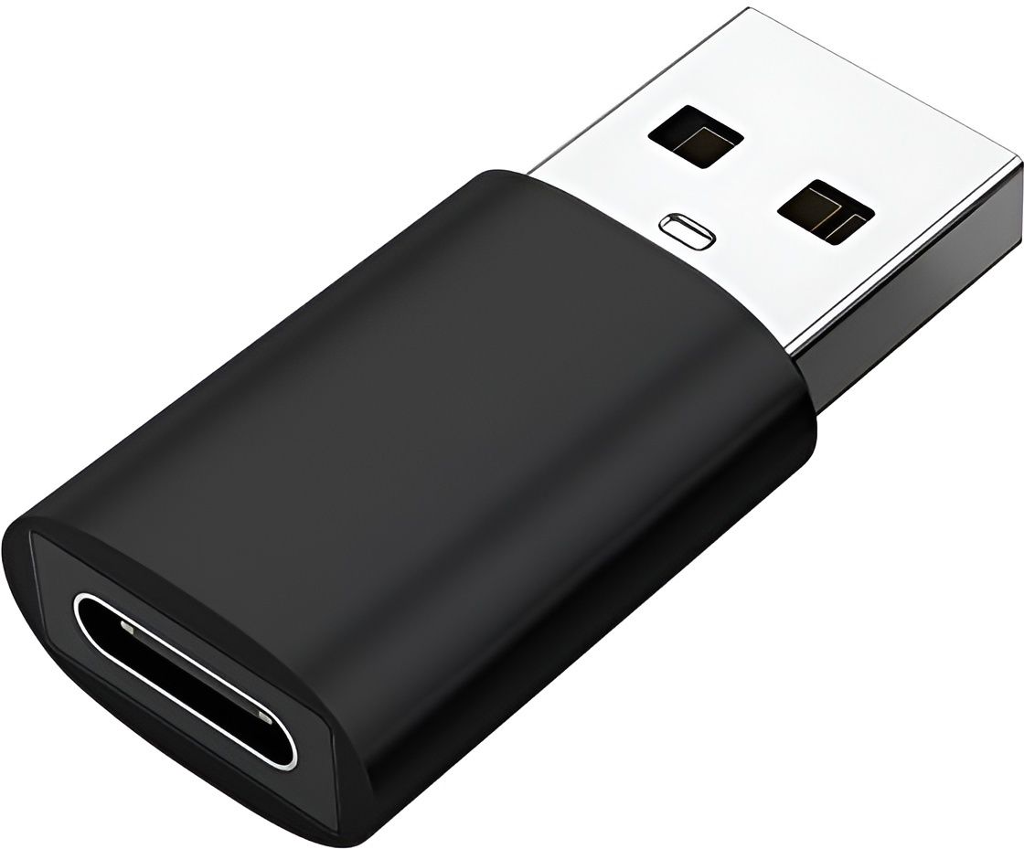 ZENIFY Black USB 3.0 Type C to USB OTG Adapter High-Speed 5 Gbps Data Transfer Phone Converter
