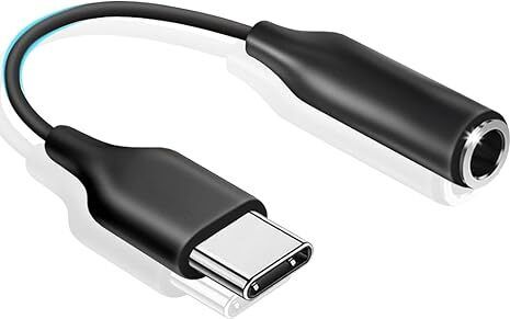 LLFS Black USB-C HEADSET JACK ADAPTER Phone Converter-picture-14