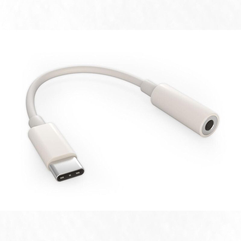 ELECOVER White AUX Cable 0.1 m Type C to 3.5 mm Jack Headphones Jack Converter Audio Adapter Phone Converter-image-40