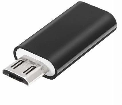 Skymac Multicolor USB 3.1 Type C Female to Micro USB Type B 2.0 Male Data Phone Converter