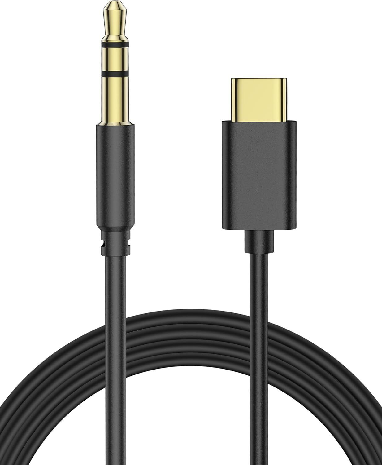 Expresscraft OFF Black Adapter Cable Type C to 3.5mm Headphone Jack, Upgrade Sound Compatible Phone Converter-image-32