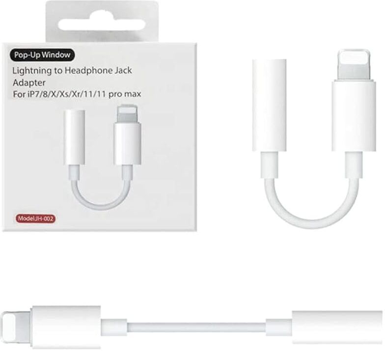 ENMORA Multicolor 3.5mm Audio Earphones Jack Adapter UII3 Phone Converter-image-34