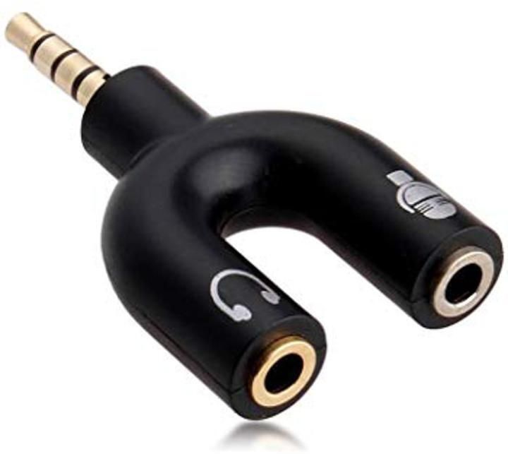 IMMUTABLE Multicolor RME-New U Shape Audio Jack to Headphone Converter ZVV36 Phone Converter-image-31