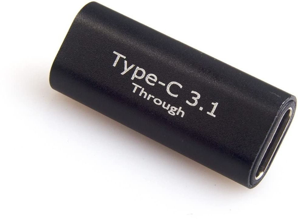 ZENIFY Black C to c Jointer, Type c Coupler Female to Female Phone Converter