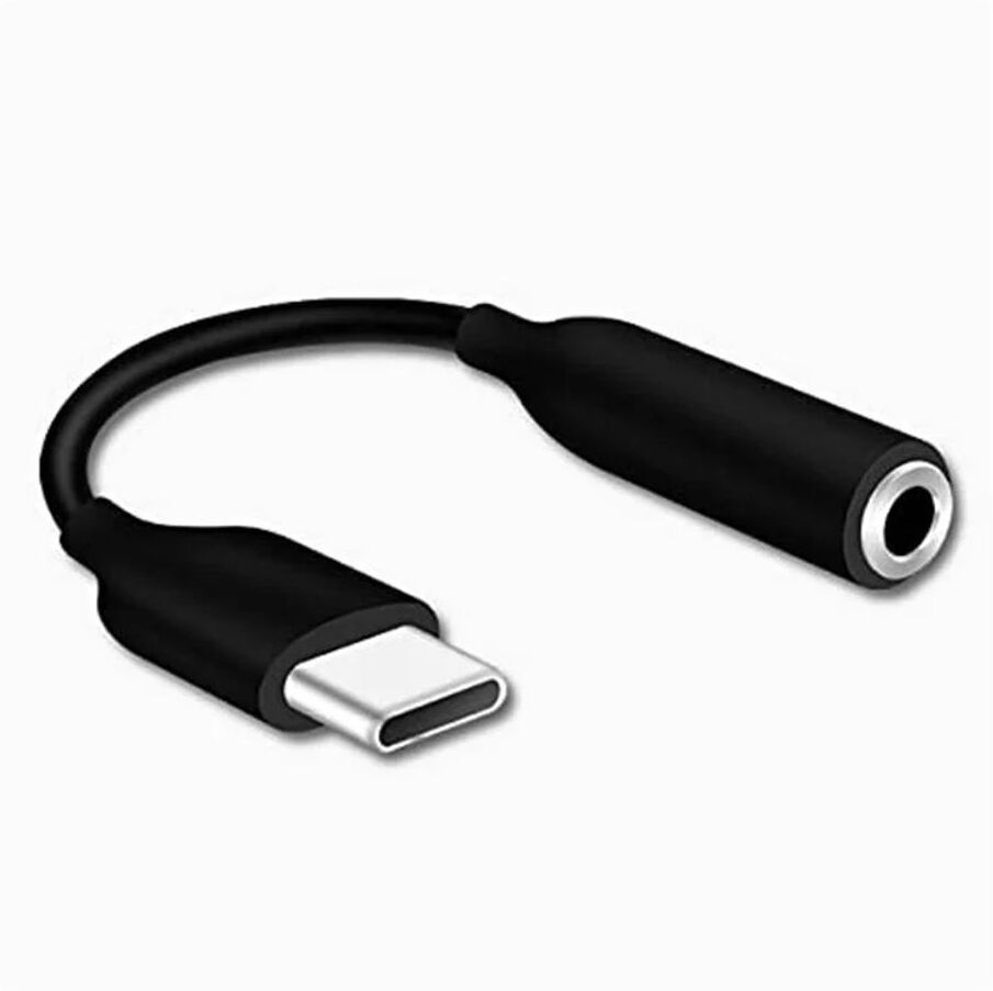 ZENIFY Black BLACK audio jack type c to 3.5mm jack connector Phone Converter