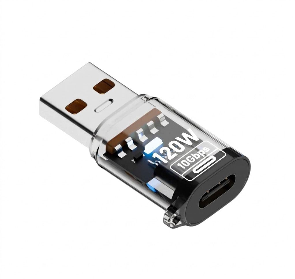 MillionHz Black Type-C to USB-A Converter – Premium, Fast, Durable Phone Converter-image-38