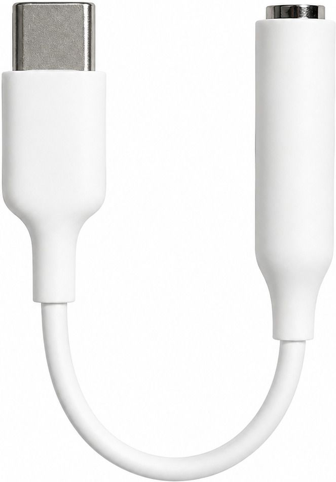 Ctype White USB-C TO 3.5MM HEADPHONE ADAPTER (WHITE COLOR & PACK of 1) Phone Converter-image-4