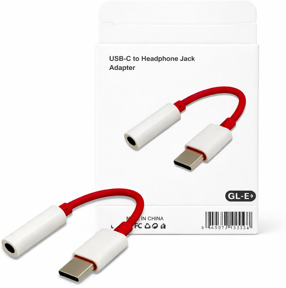 Auronix Red USB Type-C to 3.5mm Audio Adapter | Type-C Headphone Converter | Red & White Phone Converter-image-34