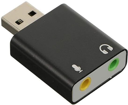 Urban Infotech Multicolor Color May Be Very Aluminum USB External Stereo Sound Card Phone Converter (Android, iOS) Phone Converter-image-10