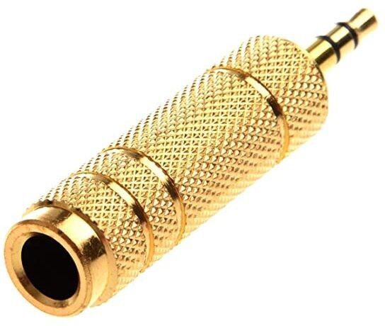 Ever Forever Golden 3.5mm Male to 6.35mm Female Stereo Audio Jack Adapter Converter Phone Converter-image-38