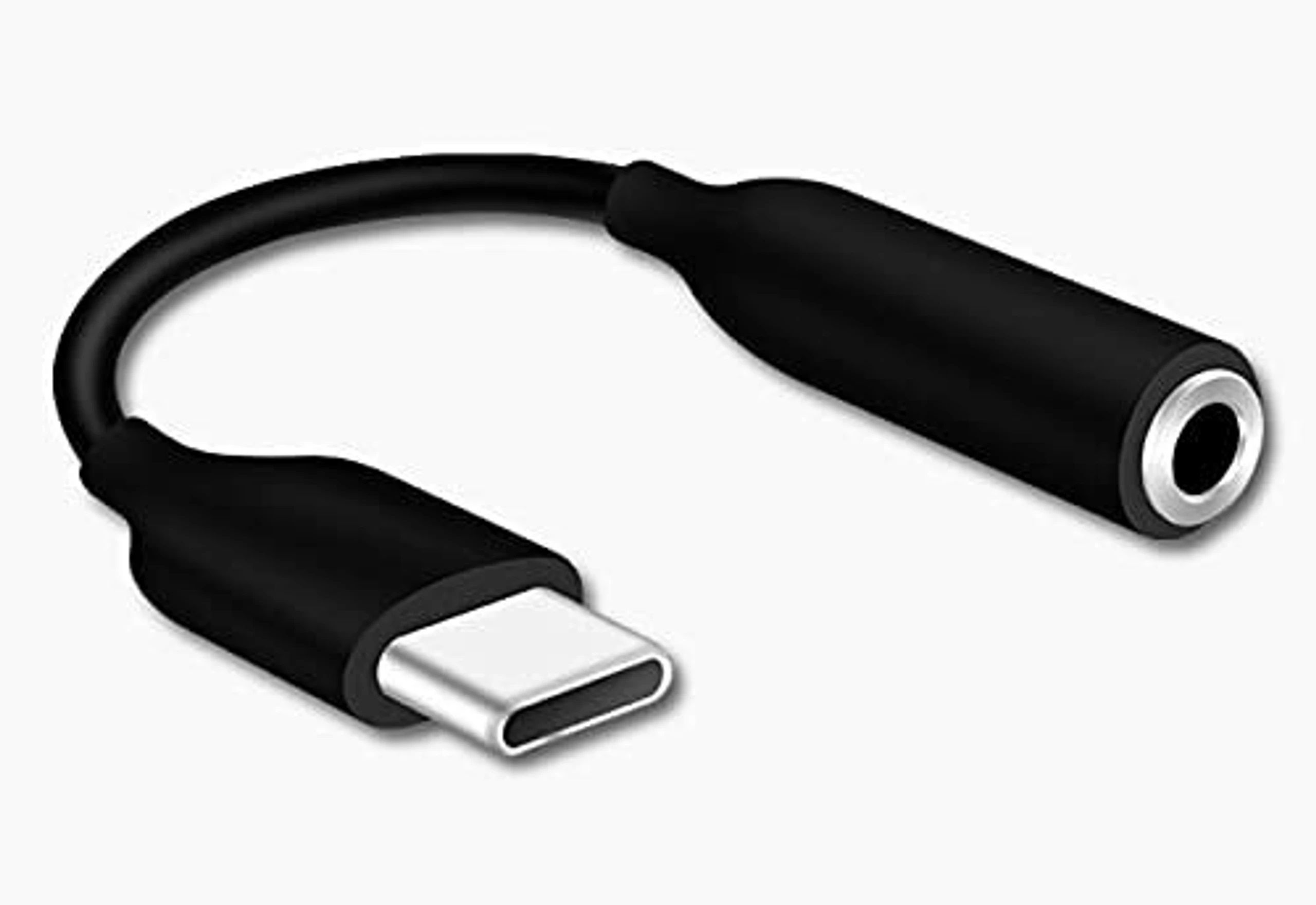 AARDWOLF Black Type C to 3.5 mm Jack Audio Connector Especially for Samsung Mobiles Phone Converter-picture-35