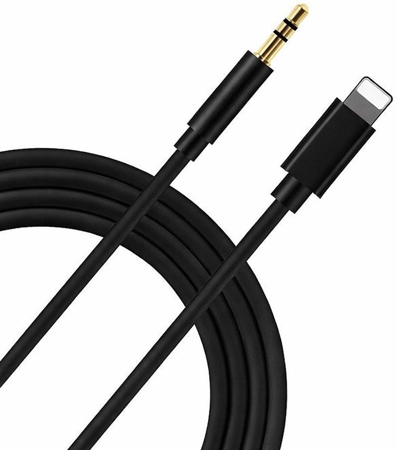 Expresscraft Mist Black Lightning to 3.5 mm Aux Cable iPhone Headphones Jack Adapter Phone Converter-picture-20