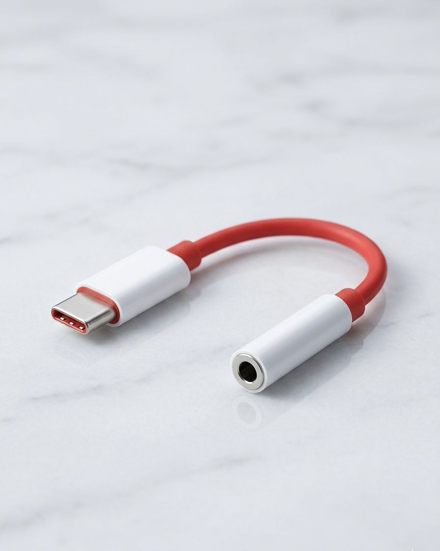 Friendscart White, Red Friends Headphone Adaptpr Phone Converter-picture-42