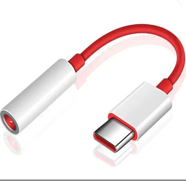 RECTITUDE Red New Selling Type C to 3.5 mm Headphone Audio Aux Adapter Phone Converter Phone Converter-image-28