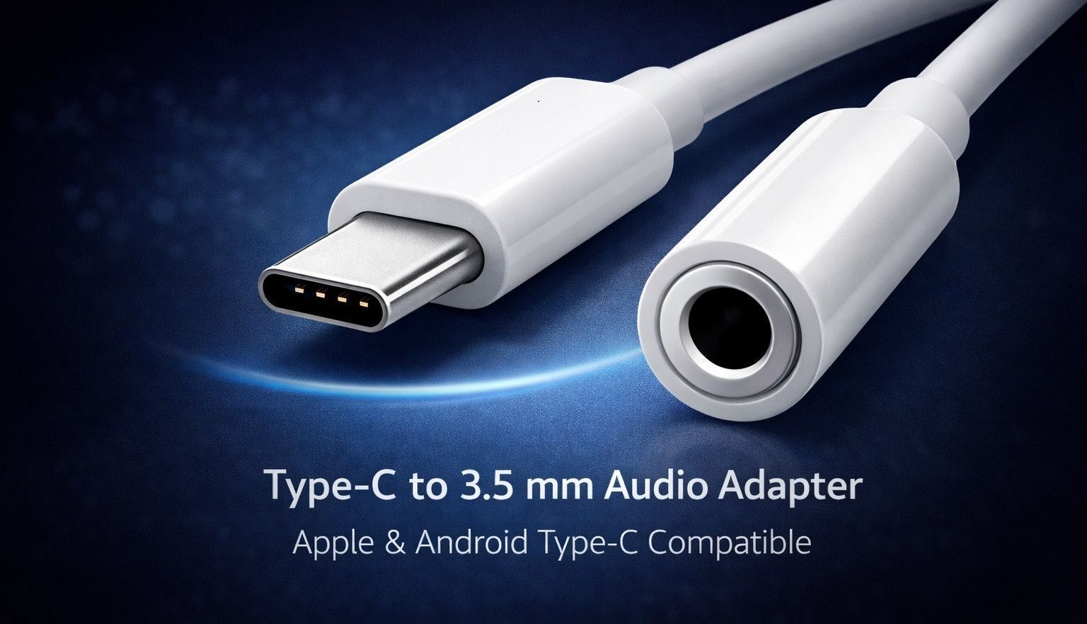 CABTRONICS White Type C Male to 3.5mm Female AUX Adapter – Plug & Play Audio Cable Phone Converter-picture-41
