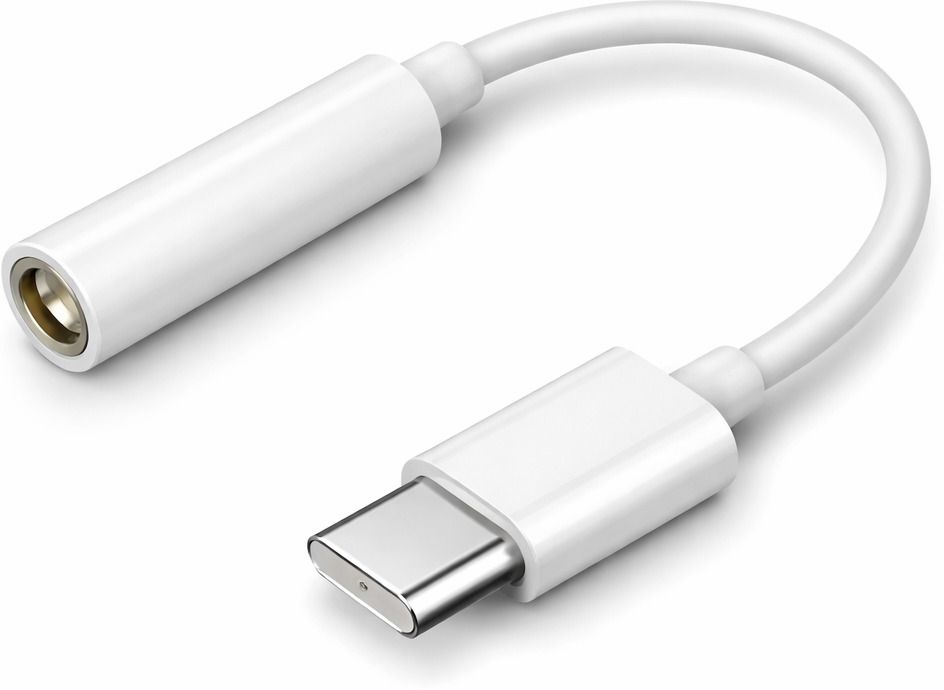 ULTRADART White Type-C to 3.5 mm Audio Adapter | iOS & Android Phone Converter-image-21