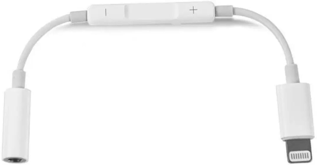 SANNO WORLD White Light-ing 3.5mm Headphone Adapter Connector Supported Music Control Phone Converter-image-27