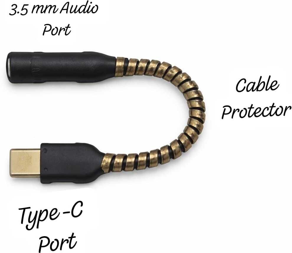 MOBI COOL SELL Multicolor, Black, White TYPE-C TO 3.5 MM AUDIO PORT Phone Converter-image-7