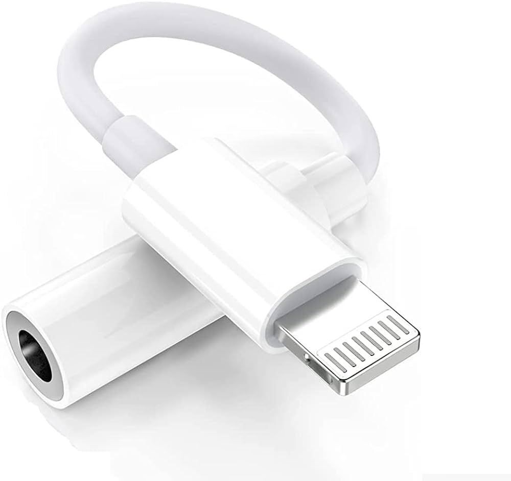 4uonly Multicolor white Lightning to 3.5mm Jack AUX Cable DII26 Phone Converter-image-17