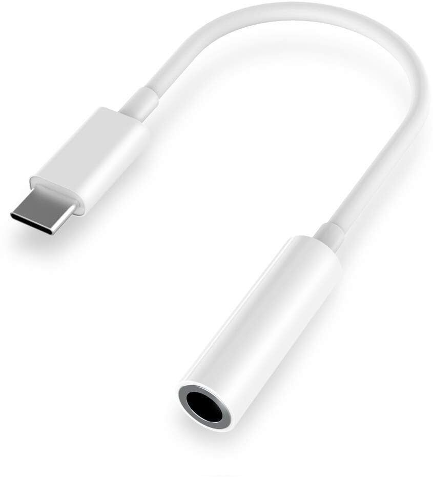 CABTRONICS White USB-C Audio Adapter for Headphones – Durable & Clear Sound Phone Converter-image-30